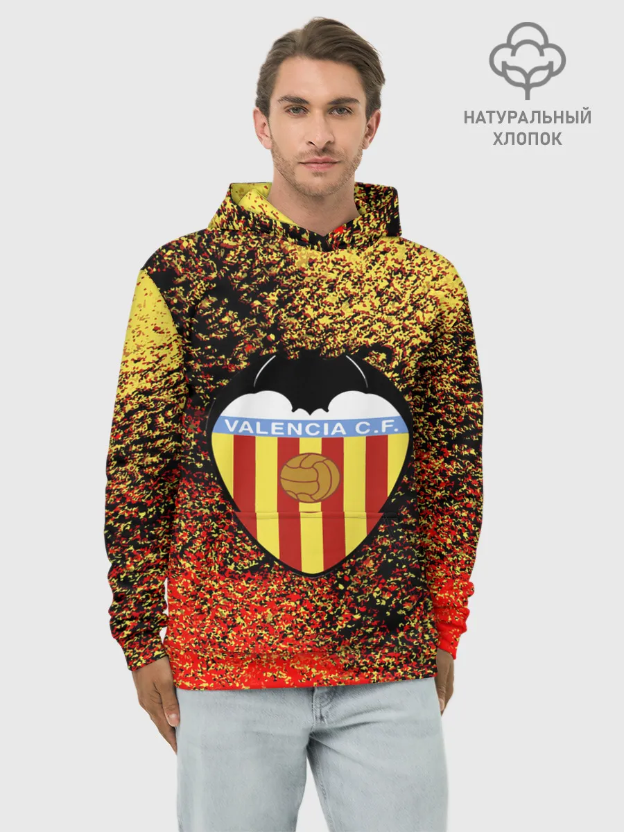 Худи мужской база хлопок / Valencia