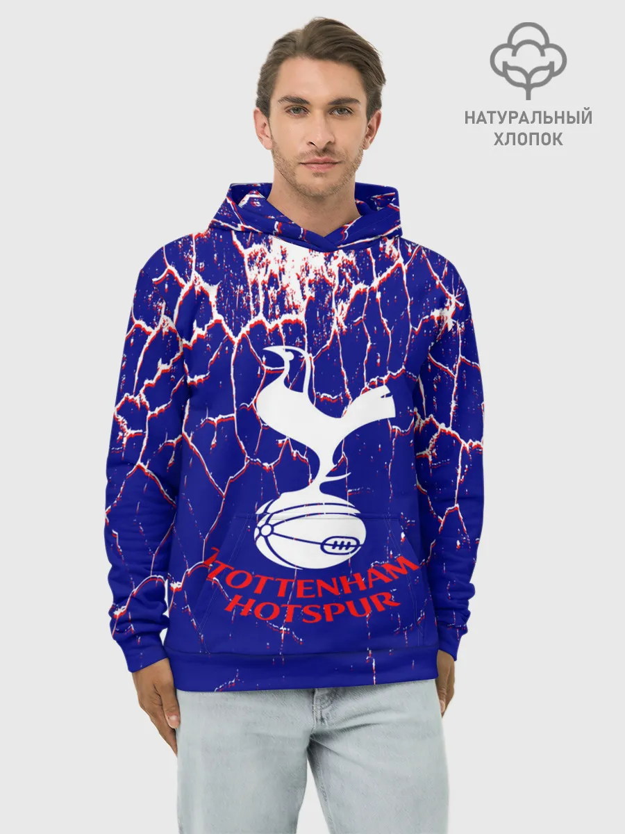 Худи мужской база хлопок / tottenham.