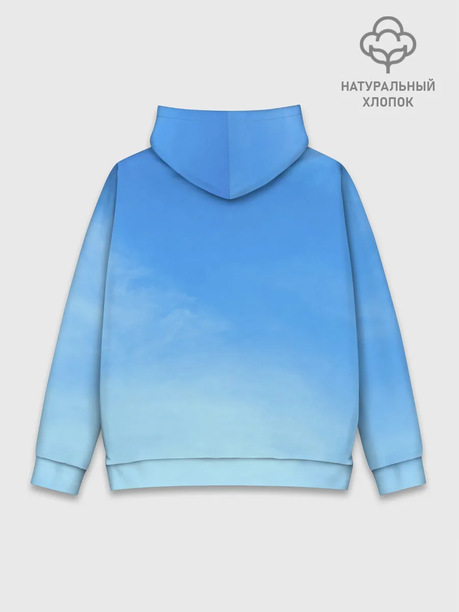 Худи мужской база хлопок / Гию Томиока Kimetsu no Yaiba