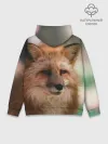 Худи мужской база хлопок / Строгая лисица