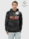 Худи мужской база хлопок / Resident Evil: Village $$$