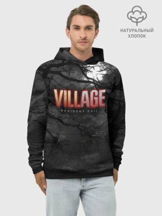 Худи мужской база хлопок / Resident Evil: Village $$$