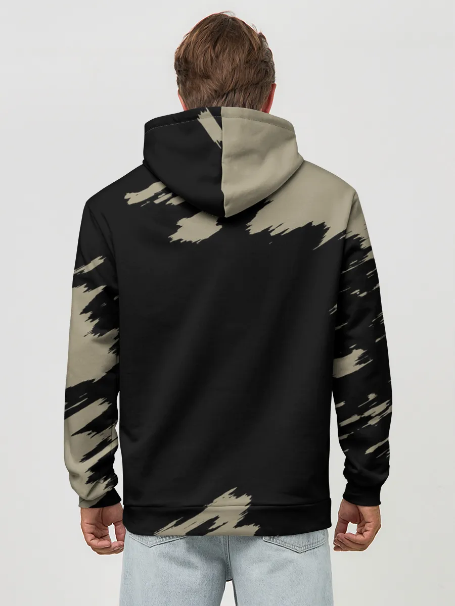 Худи мужской база хлопок / DEMON SLAYER INOSUKE