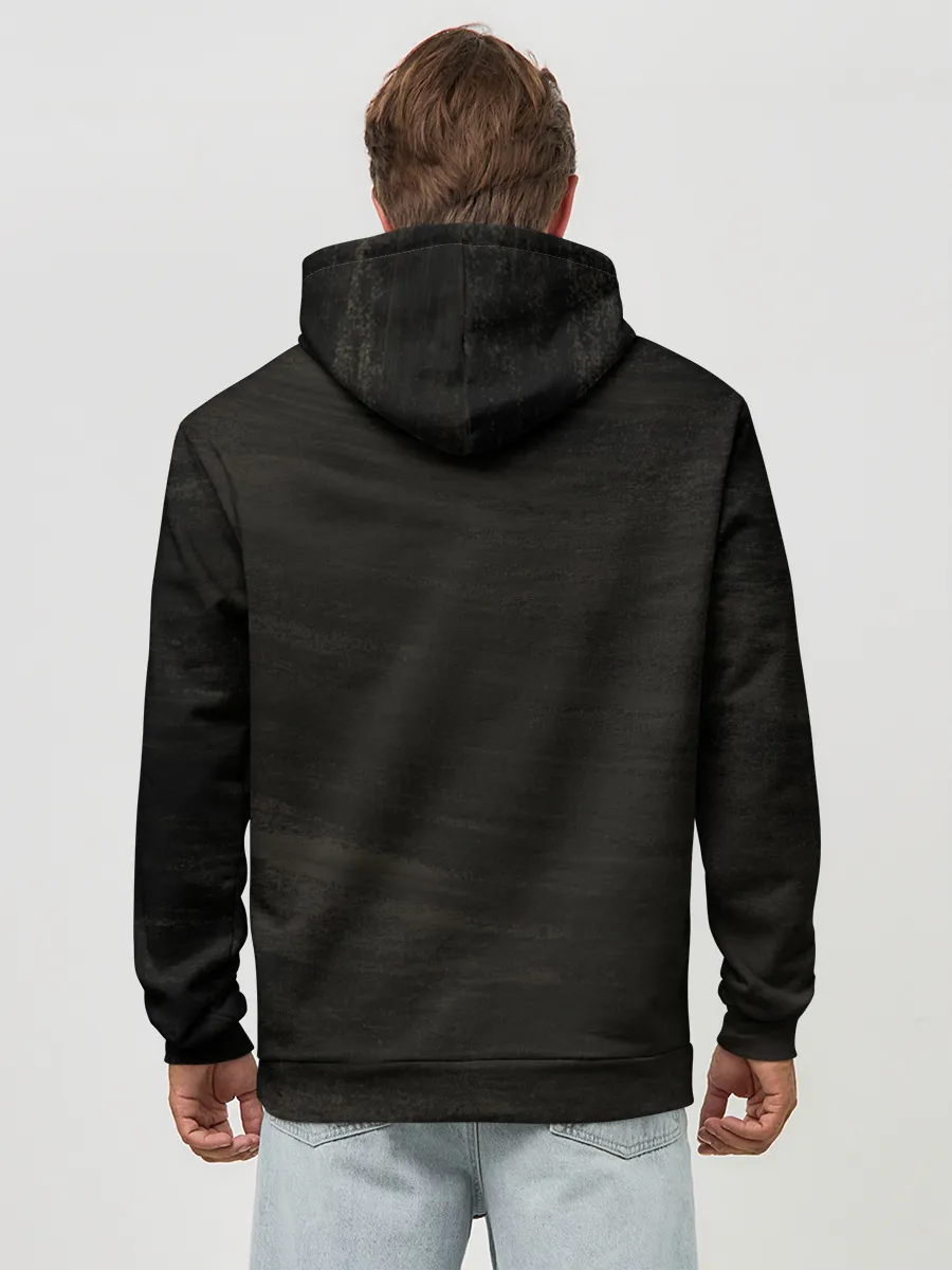 Худи мужской база хлопок / Asta Black Clover