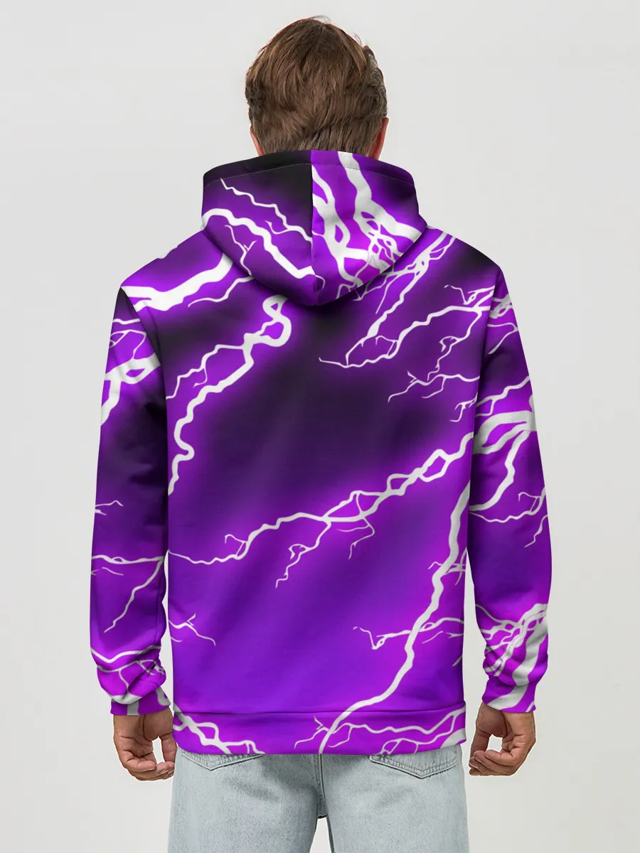 Худи мужской база хлопок / DISCORD / ДИСКОРД / МОЛНИЯ