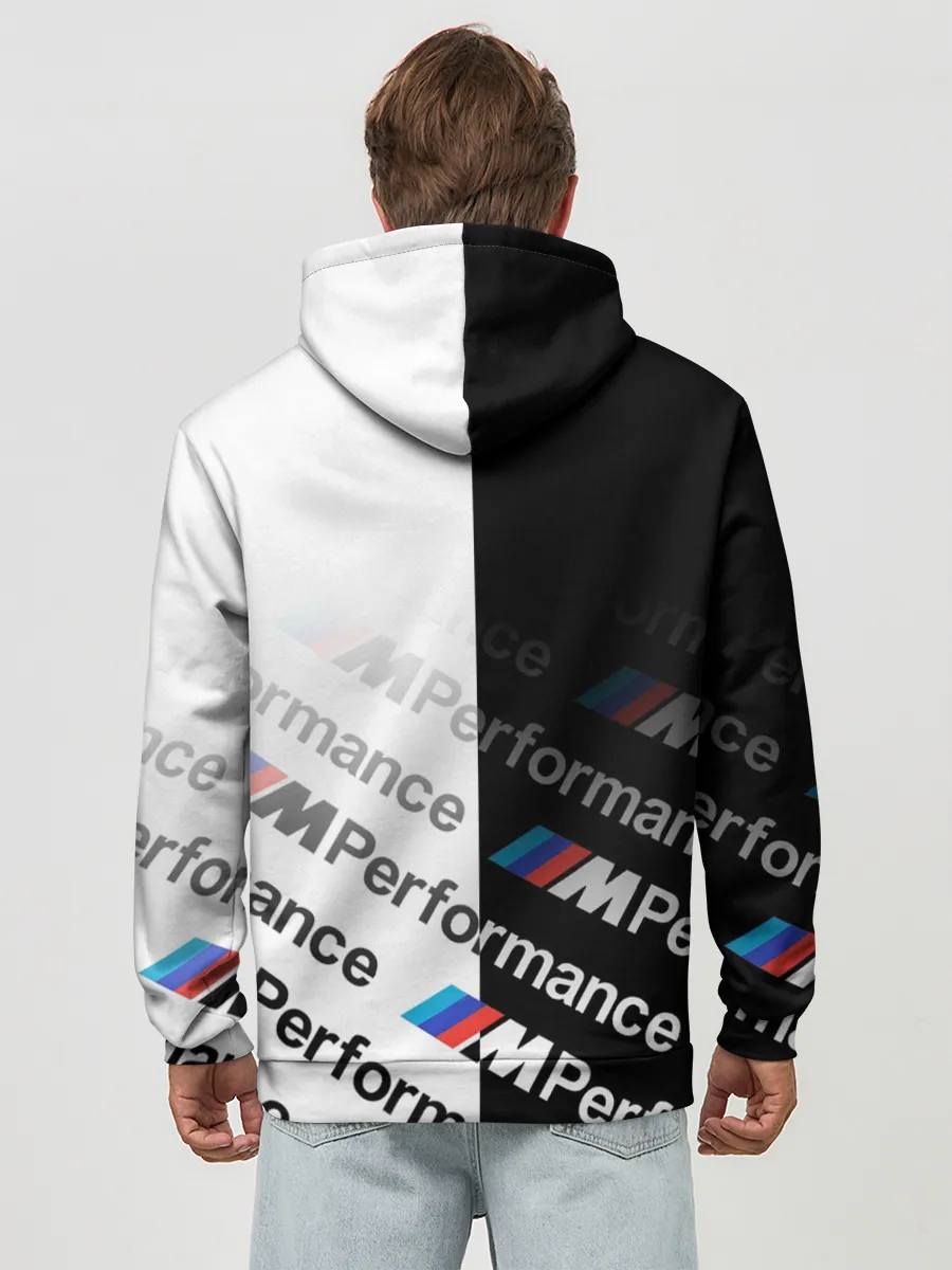 Худи мужской база хлопок / BMW / M PERFORMANCE ГРАДИЕНТ