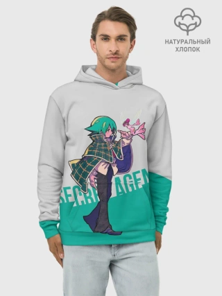 Худи мужской база хлопок / Secret agent