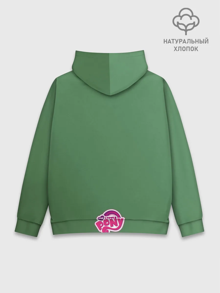 Худи мужской база хлопок / Милая Флаттершайн