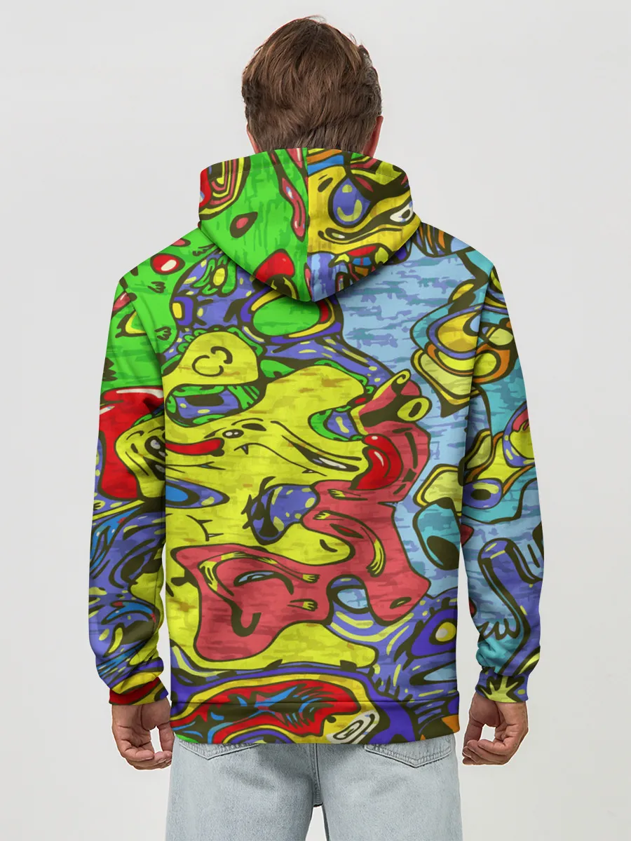 Худи мужской база хлопок / Multicolored