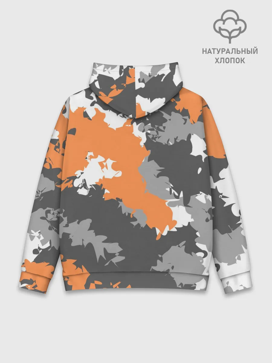 Худи мужской база хлопок / Камуфляж