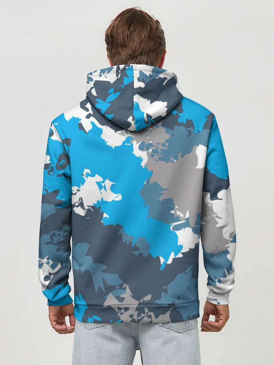 Худи мужской база хлопок / Камуфляж