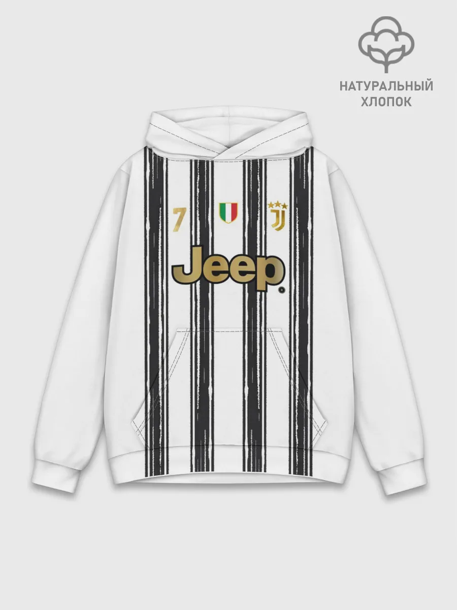 Худи мужской база хлопок / Футбольная форма Роналдо 20/21