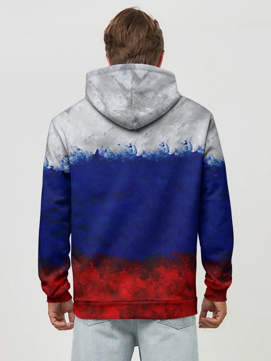 Худи мужской база хлопок / Россия | Russia | Герб