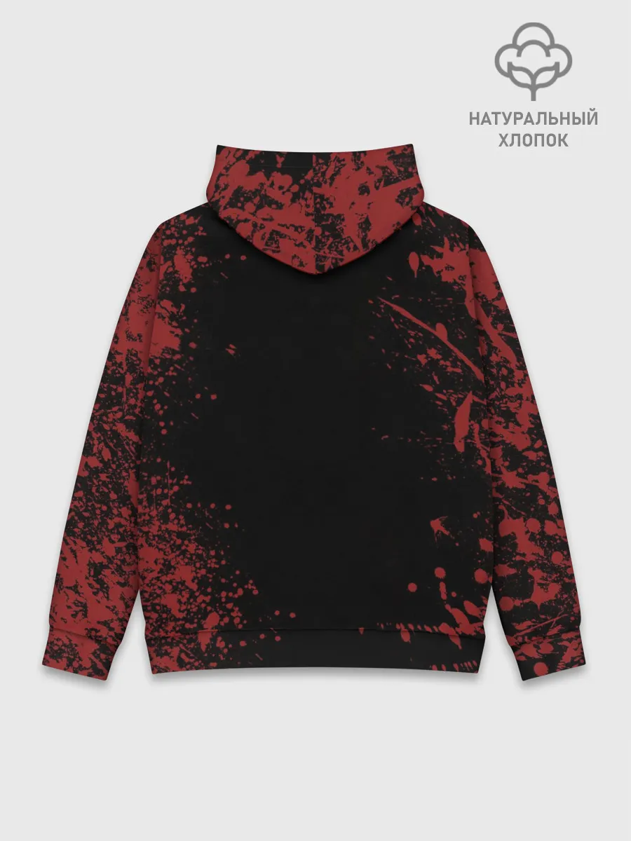 Худи мужской база хлопок / Resident Evil Village логотип