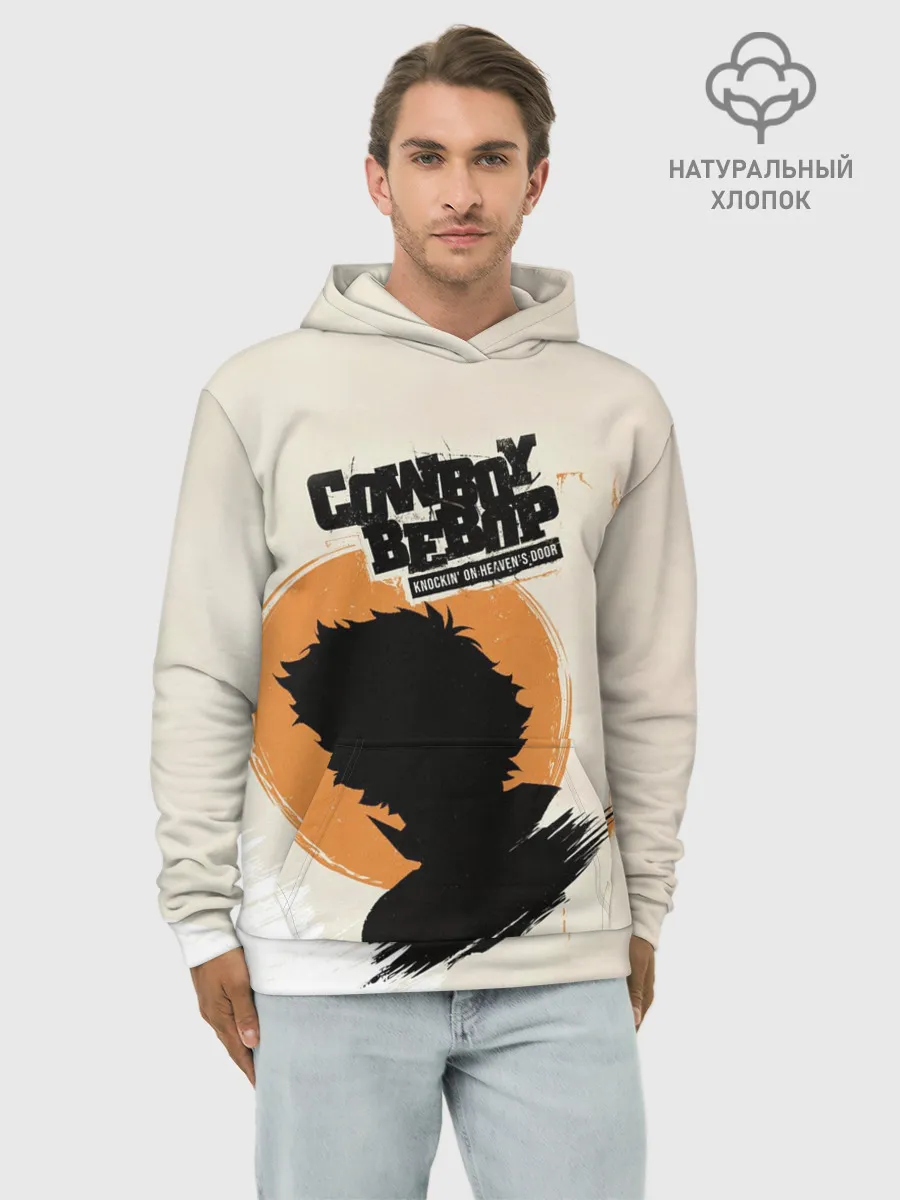 Худи мужской база хлопок / Cowboy Bebop, Спайк Шпигель