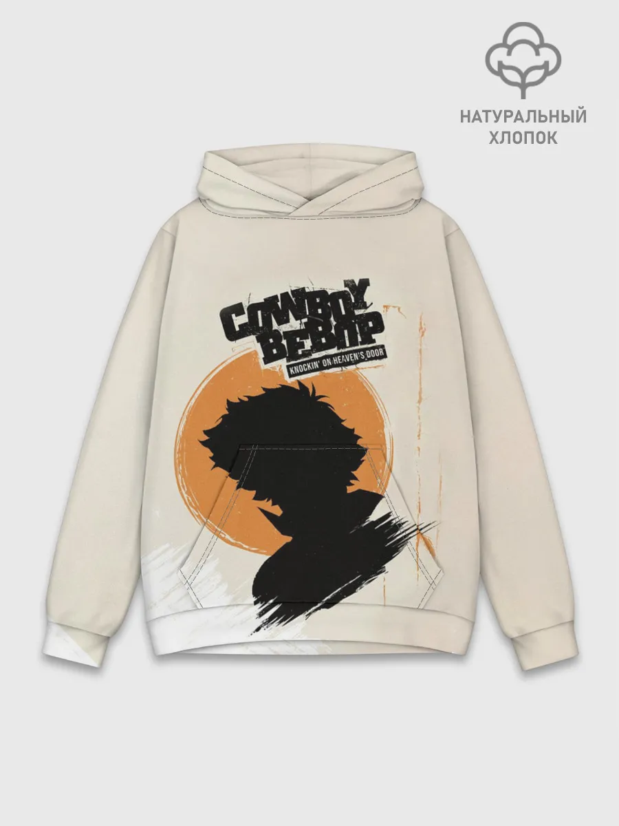 Худи мужской база хлопок / Cowboy Bebop, Спайк Шпигель