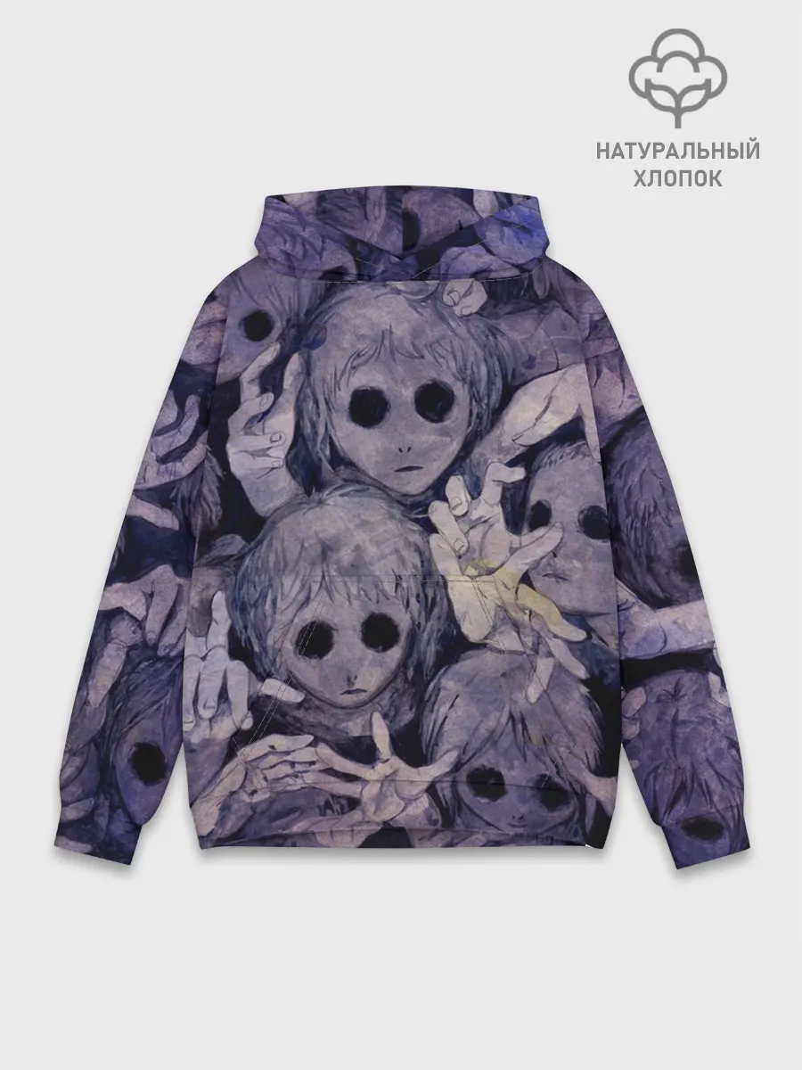 Худи мужской база хлопок / Бедные души