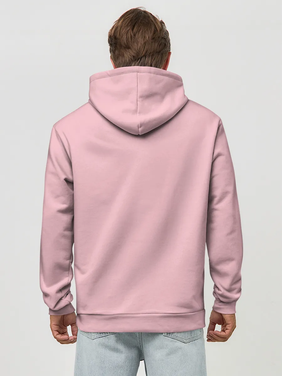 Худи мужской база хлопок / Divine white snake