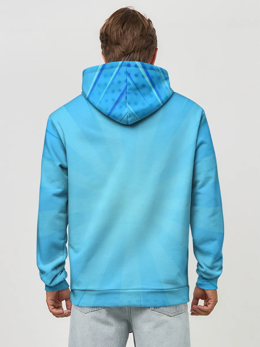 Худи мужской база хлопок / Магна Свинг | Чёрный Клевер