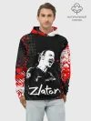 Худи мужской база хлопок / ЗЛАТАН ИБРАГИМОВИЧ / ZLATAN