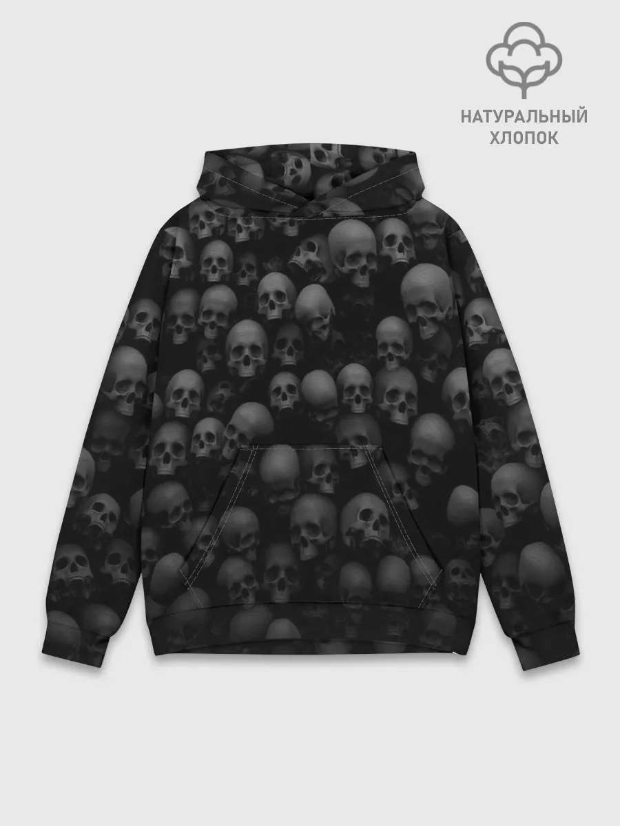 Худи мужской база хлопок / Общее захоронение