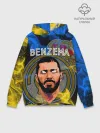Худи мужской база хлопок / KARIM BENZEMA / КАРИМ БЕНЗЕМА