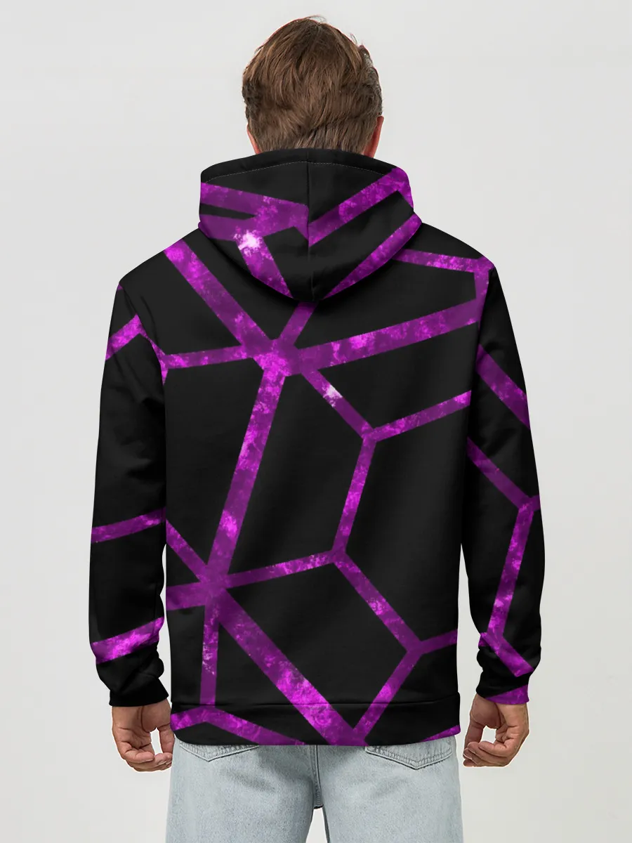 Худи мужской база хлопок / Hexagon