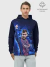 Худи мужской база хлопок / Lionel Messi | Barcelona | 10