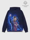 Худи мужской база хлопок / Lionel Messi | Barcelona | 10