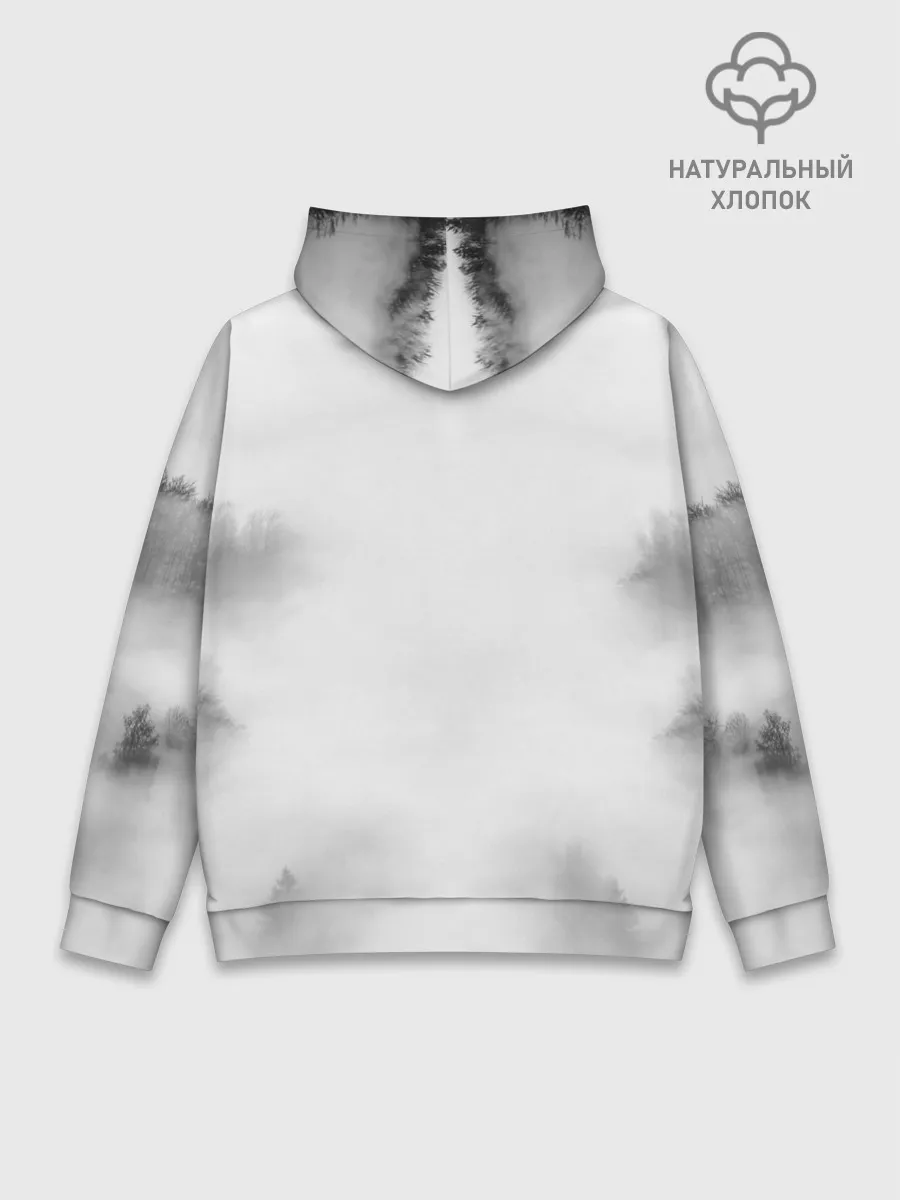 Худи мужской база хлопок / ВОЛК | WOLF