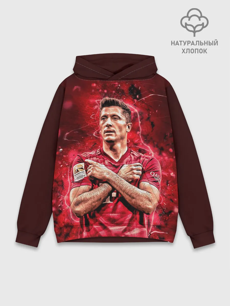 Худи мужской база хлопок / Левандовски | Lewandowski | 9