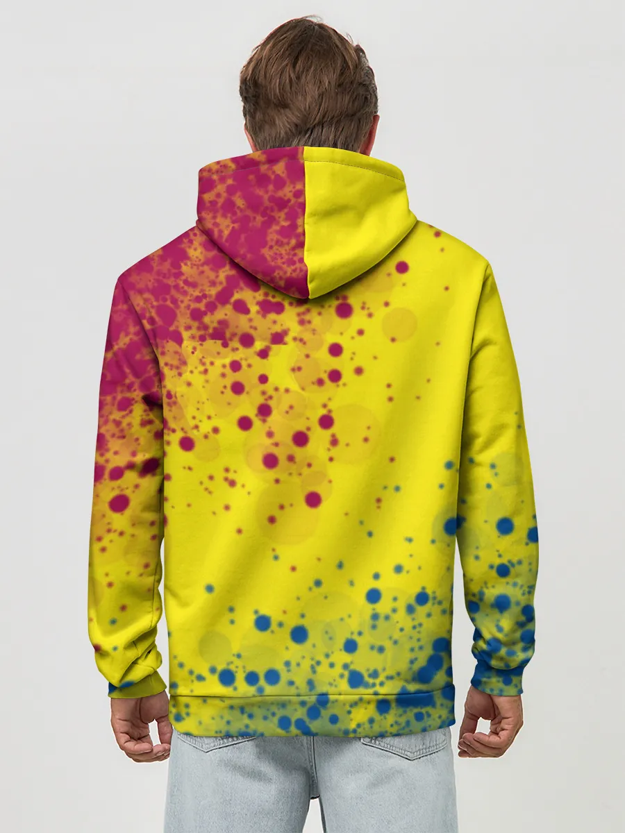 Худи мужской база хлопок / Barcelona