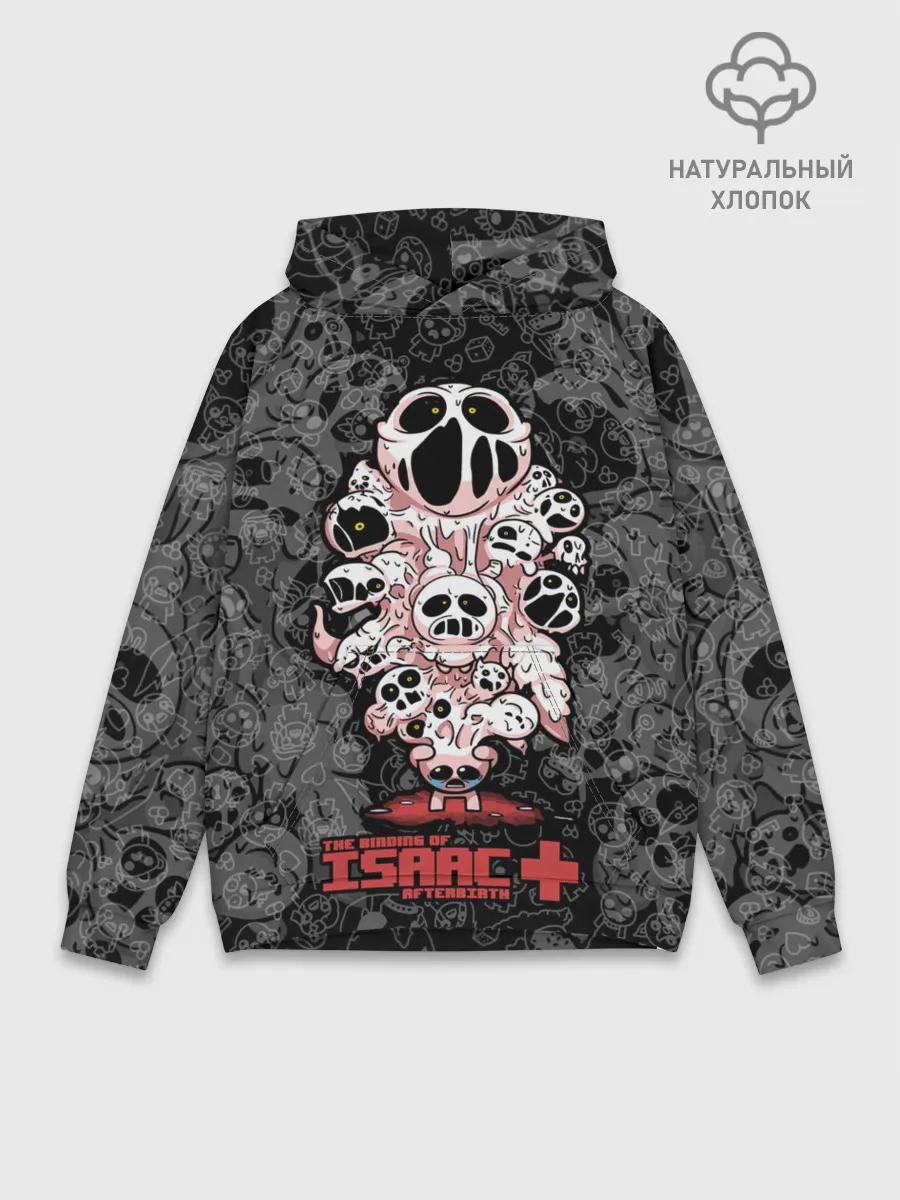 Худи мужской база хлопок / The Binding of Isaac