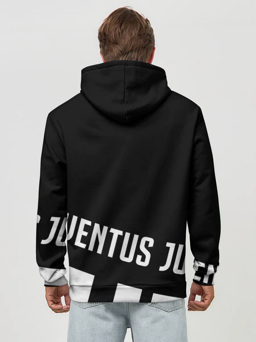 Худи мужской база хлопок / КРИШТИАНУ РОНАЛДУ / JUVENTUS