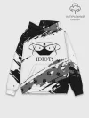 Худи мужской база хлопок / IDIOT! Black Clover