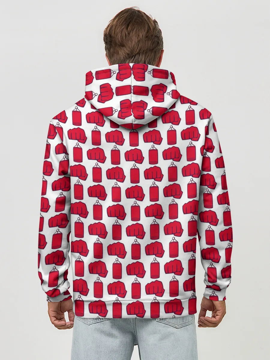 Худи мужской база хлопок / Бокс