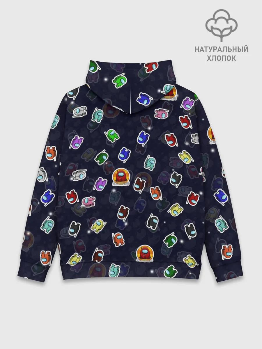 Худи мужской база хлопок / Among Us