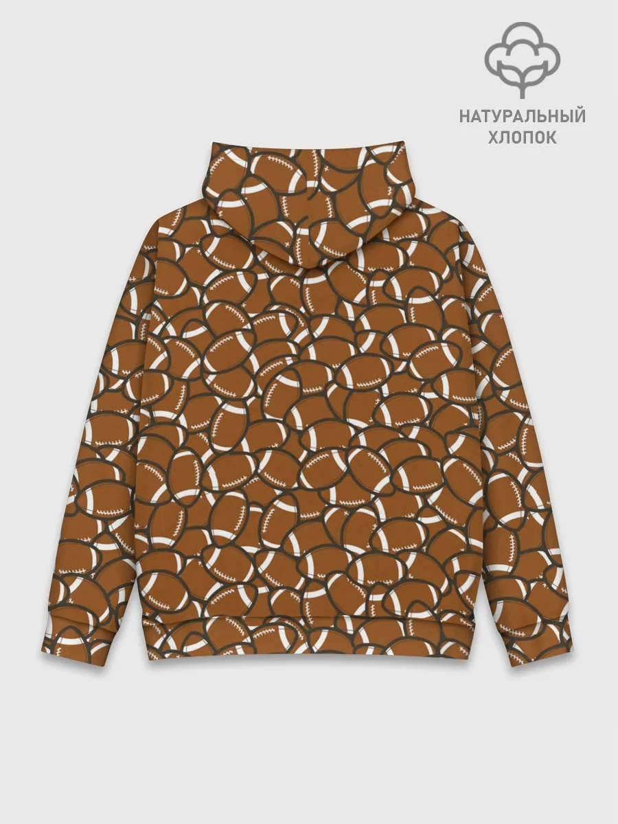 Худи мужской база хлопок / Регби