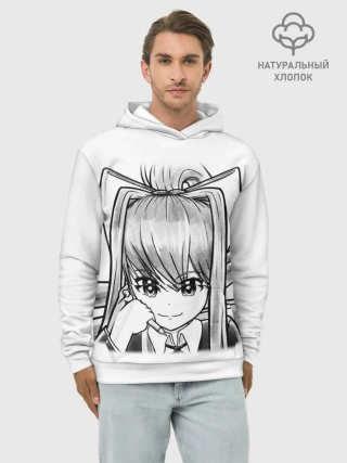 Худи мужской база хлопок / Doki Doki Literature Club