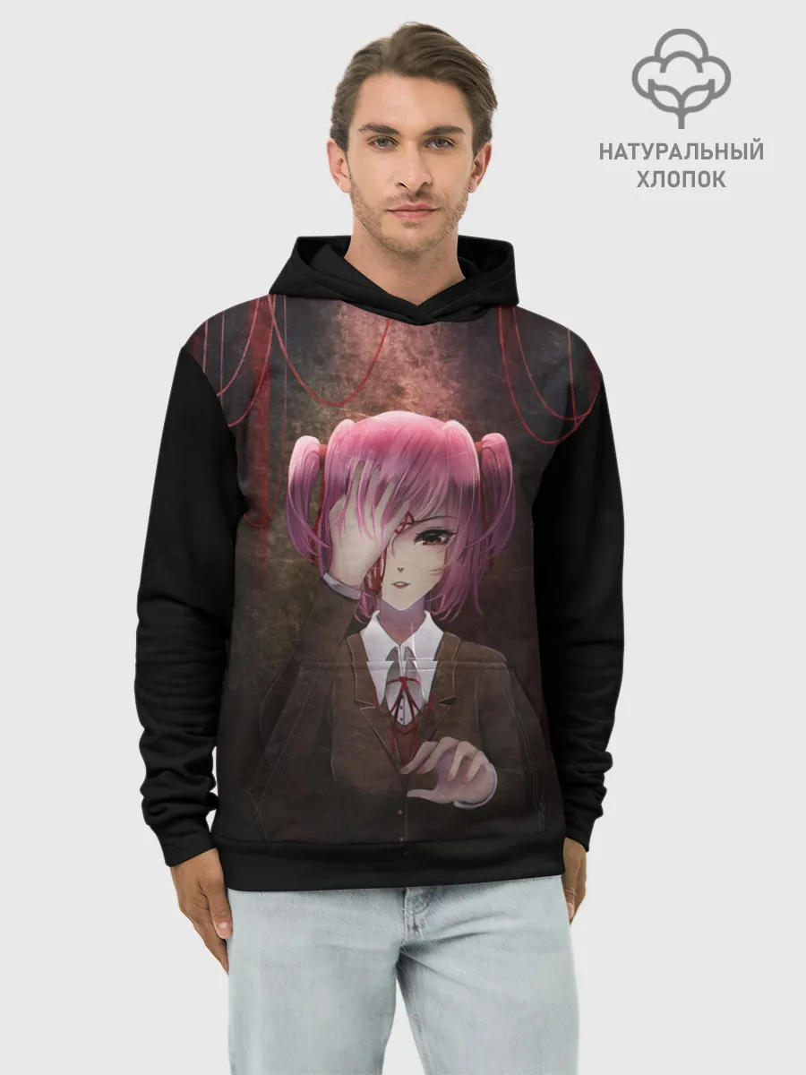 Худи мужской база хлопок / Нацуки