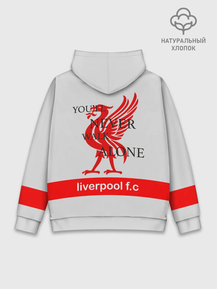 Худи мужской база хлопок / Вирджил ван Дейк YNWA