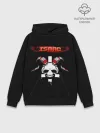 Худи мужской база хлопок / The Binding of Isaac, Skull