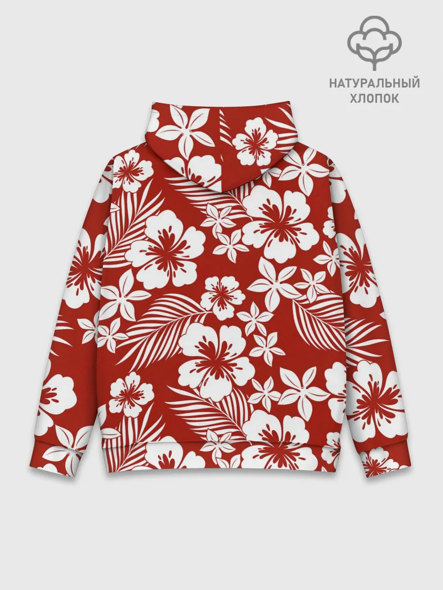 Худи мужской база хлопок / ALOHA HAWAII | АЛОХА ГАВАЙИ