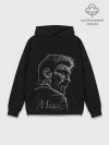 Худи мужской база хлопок / ЛИОНЕЛЬ МЕССИ / LIONEL MESSI