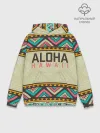 Худи мужской база хлопок / АЛОХА ГАВАЙИ, ALOHA, SUMMER