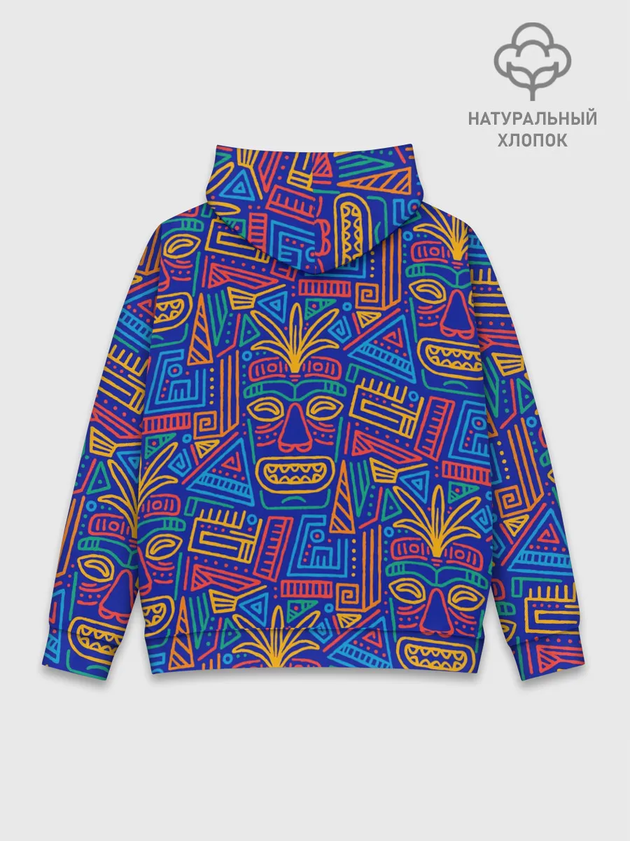 Худи мужской база хлопок / ALOHA HAWAII | АЛОХА ГАВАЙИ