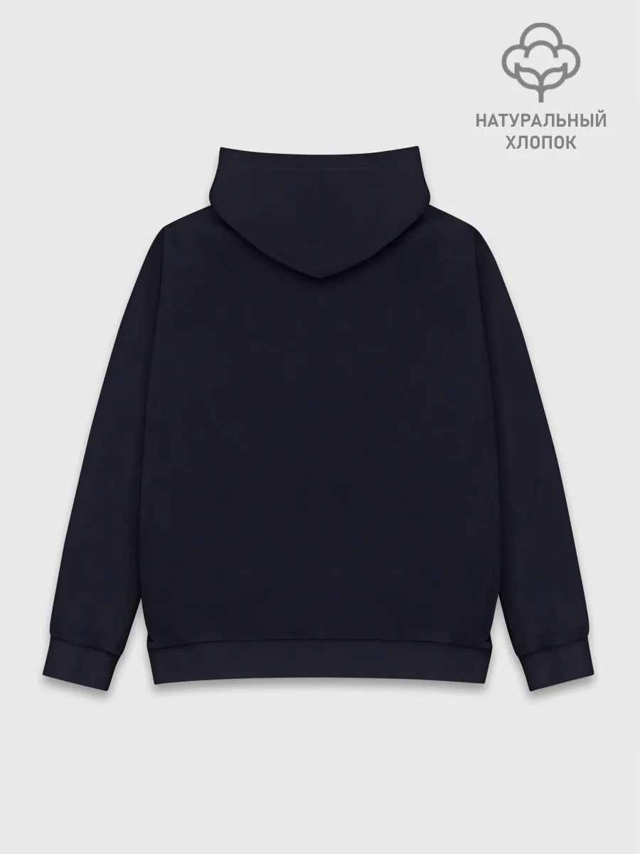 Худи мужской база хлопок / касатки