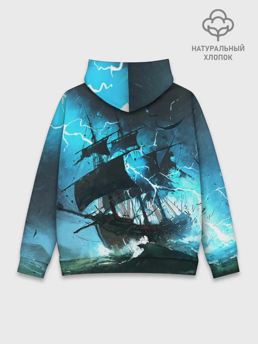 Худи мужской база хлопок / Летучий голландец