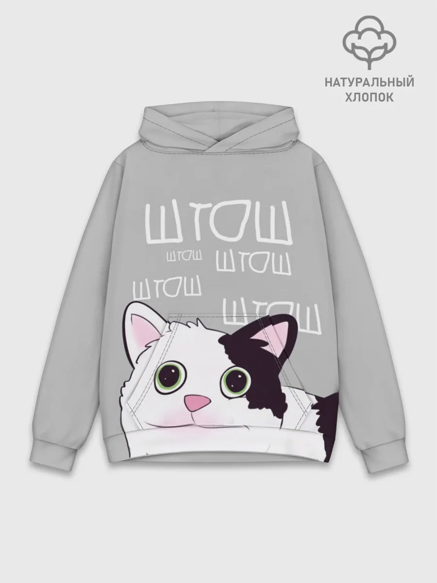 Худи мужской база хлопок / штош