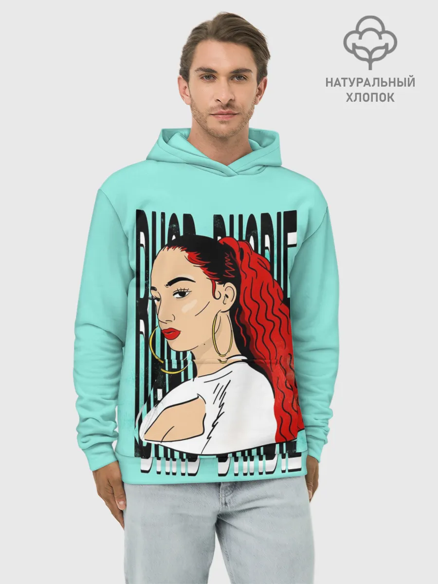Худи мужской база хлопок / Bad Bhabi
